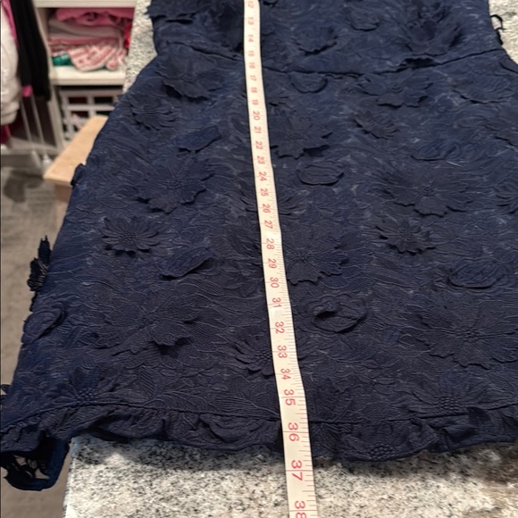 LNC- jcrew - size 10- floral appliqué cocktail dress - Picture 12 of 12